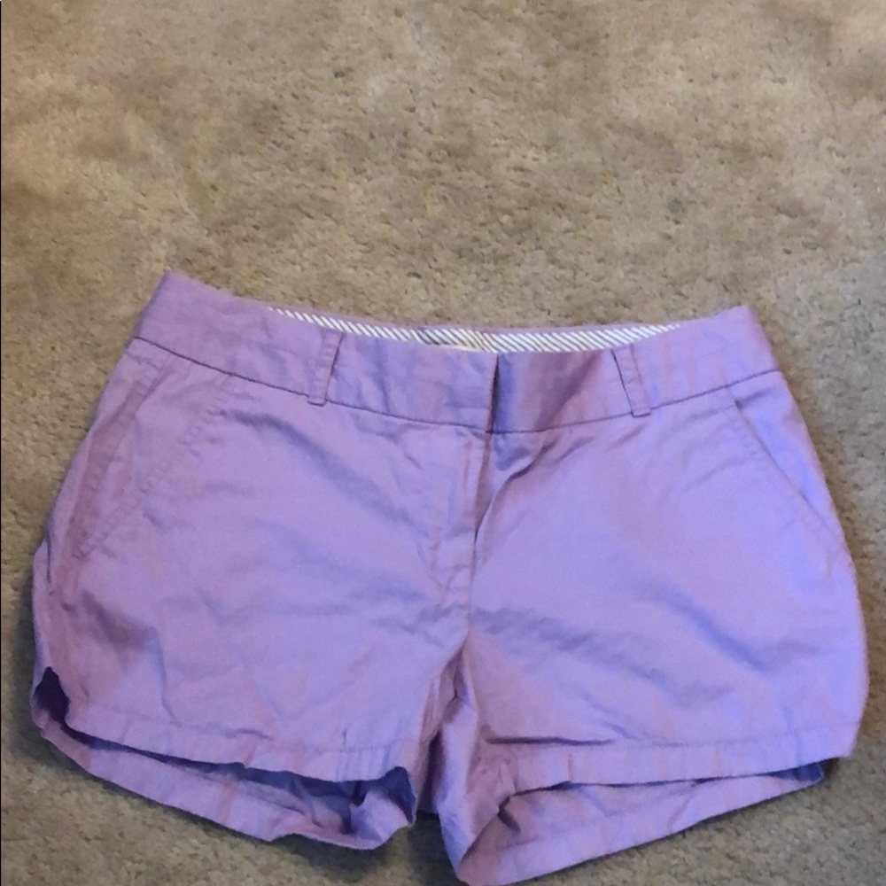 J.Crew 3” inseam Lilac Shorts